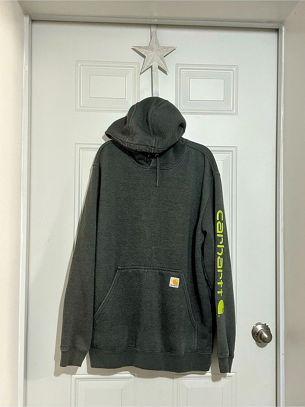 Carhartt K288 Loose Fit Hoodie Gray Large